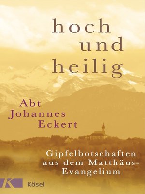 cover image of hoch und heilig